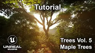 Tutorial 01 | Trees Vol. 5 Maple Trees | Unreal Engine 5.3 | BFP 2.6 #unrealengine #UE5