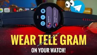 Weargram- Telegram App for Galaxy watch, Pixel watch and WearOS! Install+ Review + GIVEAWAY! 🚀