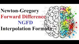 Newton-Gregory forward difference interpolation formula