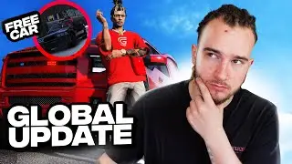 GLOBAL UPDATE in GTA5 RP! New job, content for newbies, a car to every one of my sub!