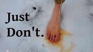 Don't Pee On Your Feet! (Bushcraft technique for warm hands and feet)