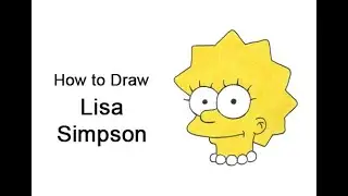 How to Draw Lisa Simpson