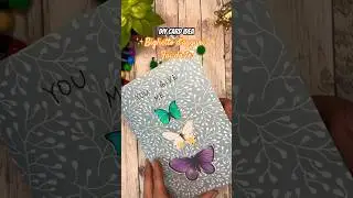DIY Pop up Butterfly Card 🦋Biglietto d’auguri Fai da te #diy #birthday #gift #ideas #love #shorts