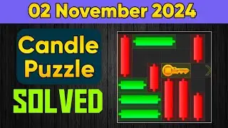 02 November Hamster Kombat Candle Puzzle Solved 💯 | Easy to SOLVED