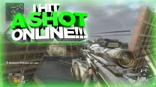 I HIT A TRICKSHOT ONLINE!!! - BO2 TRICKSHOTTING