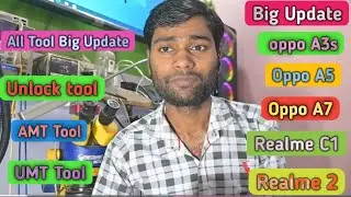 Unlocking New Update Oppo A3s | A5 | A7 || Big Update Unlock Tool | UMT | AMT Tool