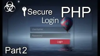 Secure Login Form Authentication System (Cookies, Sessions, Token, PDO) PHP & MySQL Tutorial Part 2