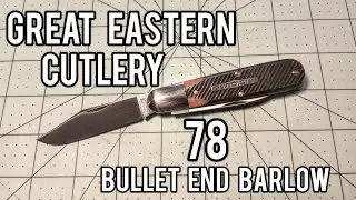Great Eastern Cutlery 78 Bullet End Barlow Sawcut Richlite