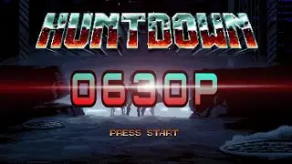 HUNTDOWN PS4 | Обзор | Возвращение в будущее 80-х