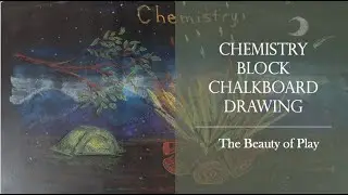 Chemistry Chalkboard Drawing