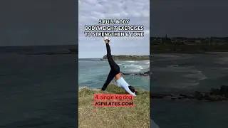 5 FULL BODY BODYWEIGHT EXERCISES TO STRENGTHEN & TONE #bodyweightexercises