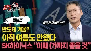 반도체 겨울? 아직 여름도 안왔다! SK하이닉스 실적은 더 좋아질 것! / 삼성전자 회심의 한 수 파괴력은? ㅣ이주완 애널리스트 (풀버전)