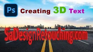 Creating 3D Text Effects In 3D In Photoshop