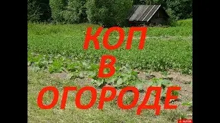 коп в огороде!!!