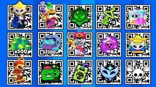 All Brawl Stars QR Codes 2026: Get Free 500 Gems 🎉🎉  SCAN FOR FREE REWARDS! 🤳✨ 