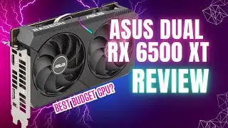 Best budget 1080p graphics card? Asus Dual RX 6500 XT Review
