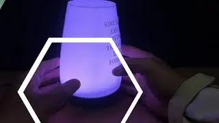 Customized 3D Printed Message Lamp for Sale!!!