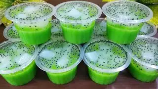 PUDING POP ICE MELON ENAK DAN SEGAR | COCOK IDE JUALAN | ISIAN SNACK BOX