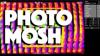 Live analogue glitch style video FX with PhotoMosh-Pro