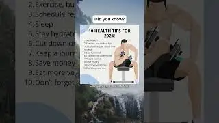 10 Health Tips for 2024!