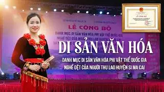 Lễ công bố di sản văn hóa phi vật thể Quốc Gia