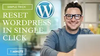 How to reset your WordPress to your default Website | Reset WP in one click | 1 Minute