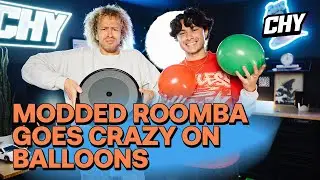 CHY | Modded Roomba Goes Crazy on Balloons