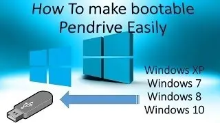 How to Create Bootable USB Pendrive on Windows 7 using command prompt...