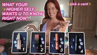 WHAT YOUR ✨HIGHER SELF✨ WANTS U TO KNOW RIGHT NOW🧚🏼‍♀️  |  pick a card✨💕