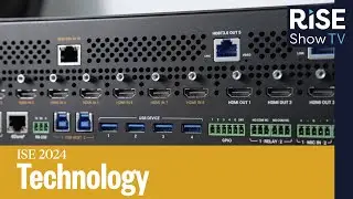 Seamless matrix switch solution | WyreStorm Product showcase | ISE 2024