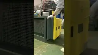 Let's take a look at the plate purifier with air flow 12000m³