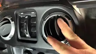 DIY How to Remove Jeep JKU Dash Vents