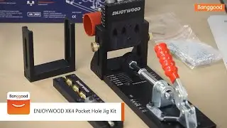 ENJOYWOOD XK4 Pocket Hole Jig Kit - Shop on Banggood