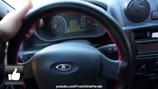 Перетяжка руля на Лада Гранта  Оплетка с Aliexpress