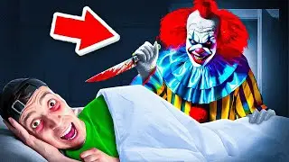 HORROR CLOWN greift mich beim SCHLAFEN an! 😭