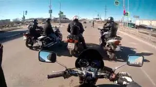Катаем в кайф! Honda cb 400.