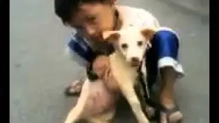 CARL MIGZ W/ HIS PET "FLAVIO"