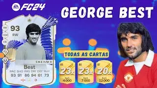 EA FC 24 | Todas as cartas necessárias para concluir os 16 DMEs do George Best Icon TOTY