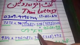 Single Akra Thailand lottery 17-01-2024 || Single Akra Thai Lottery guess 2024