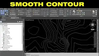 HOW TO EDIT AND CREATE SMOOTH CONTOUR IN CIVIL 3D