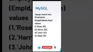 Insert Multiple Data in 1 Query | 🔥viral🔥| MySQL | 