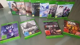 Закуп Игр #72: Xbox Series X | Распаковка | 11 Дисков | Пополнение Коллекции | XBOX - [4K/60]