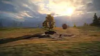 Word of tanks E-50M прыжок над снарядом
