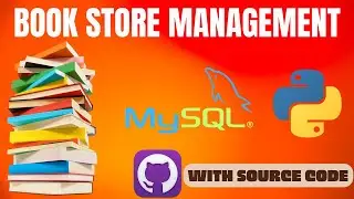 Python Projects: Tkinter GUI Book Store Management with Mysql Tutorial | Hindi/Urdu