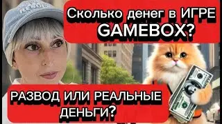 Сколько денег в ИГРЕ GAMEBOX?  РАЗВОД ИЛИ РЕАЛЬНЫЕ ДЕНЬГИ?