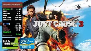Just Cause 3 | GTX 1660 Super 6GB + i7-6700 + 16GB RAM