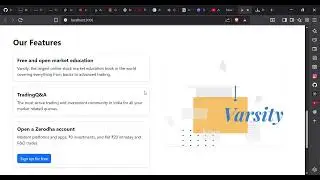 Zerodha clone | React js