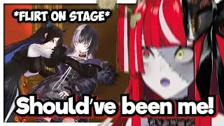 Ollie reacts to Nerissa and Shiori flirting in front of 3000 Concert Crowd!