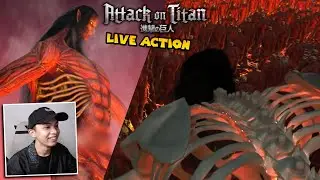 This is so cool~ AOT Live Action React