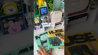 Jimin MUSE album set✨ #unboxing #thisisjimin #jimin_muse #bts #army
